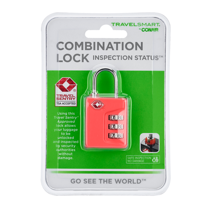 3-Dial Inspection Status Lock – Coral image number 4