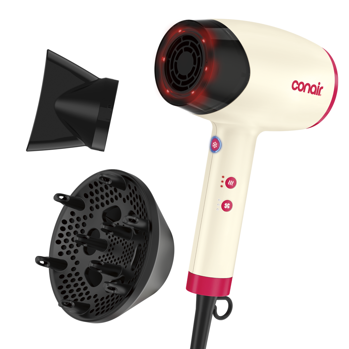 LED Infrared Heat Hair Dryer  large 1