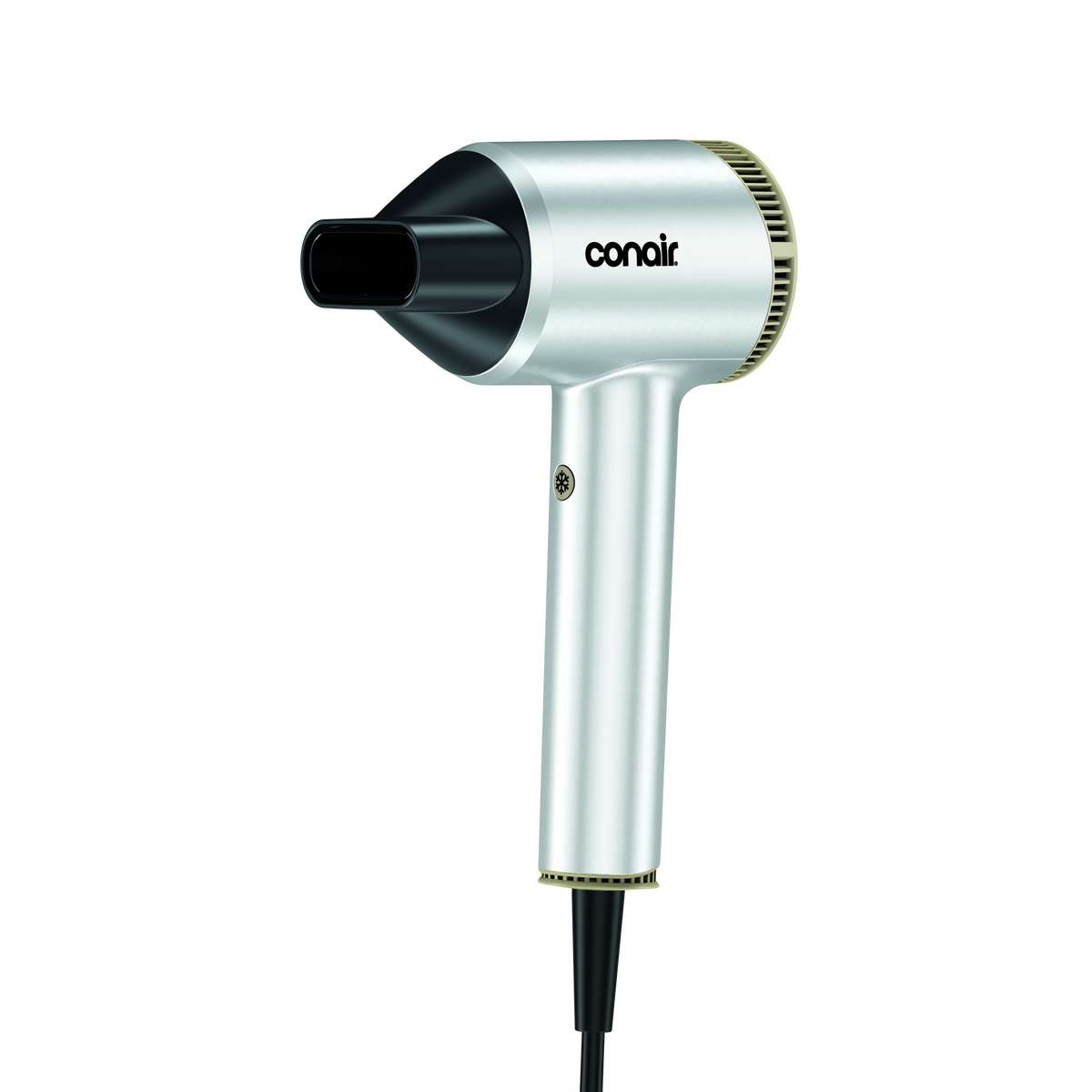 Conair Compact Digital Hair Dryer, Metallic White, 1 Pc  large 3