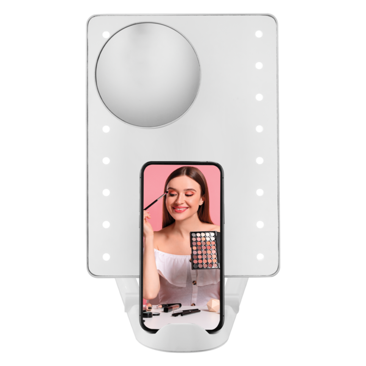 Espejo LED para redes sociales Hollywood