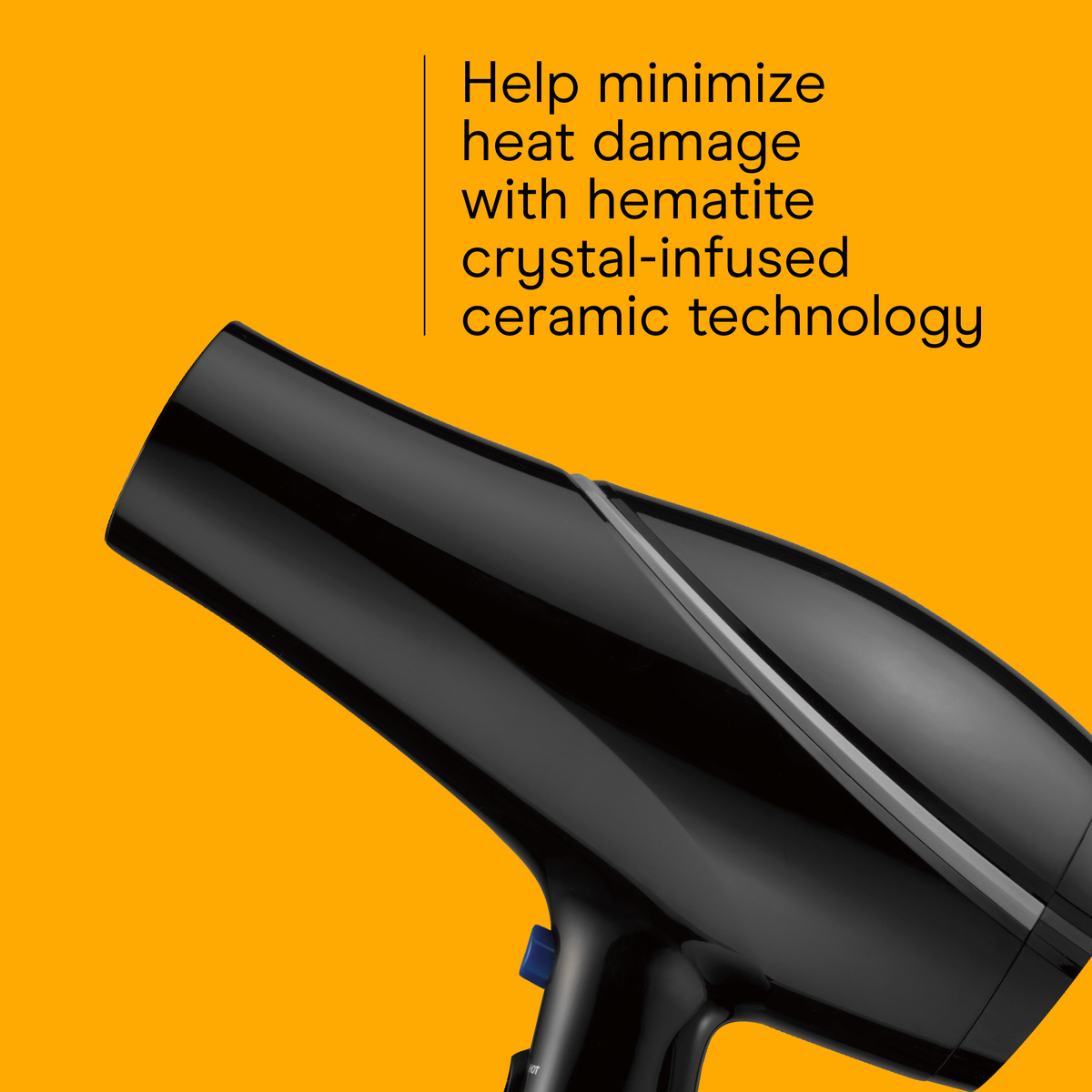 Style & Shine Natural Crystal Collection Hair Dryer