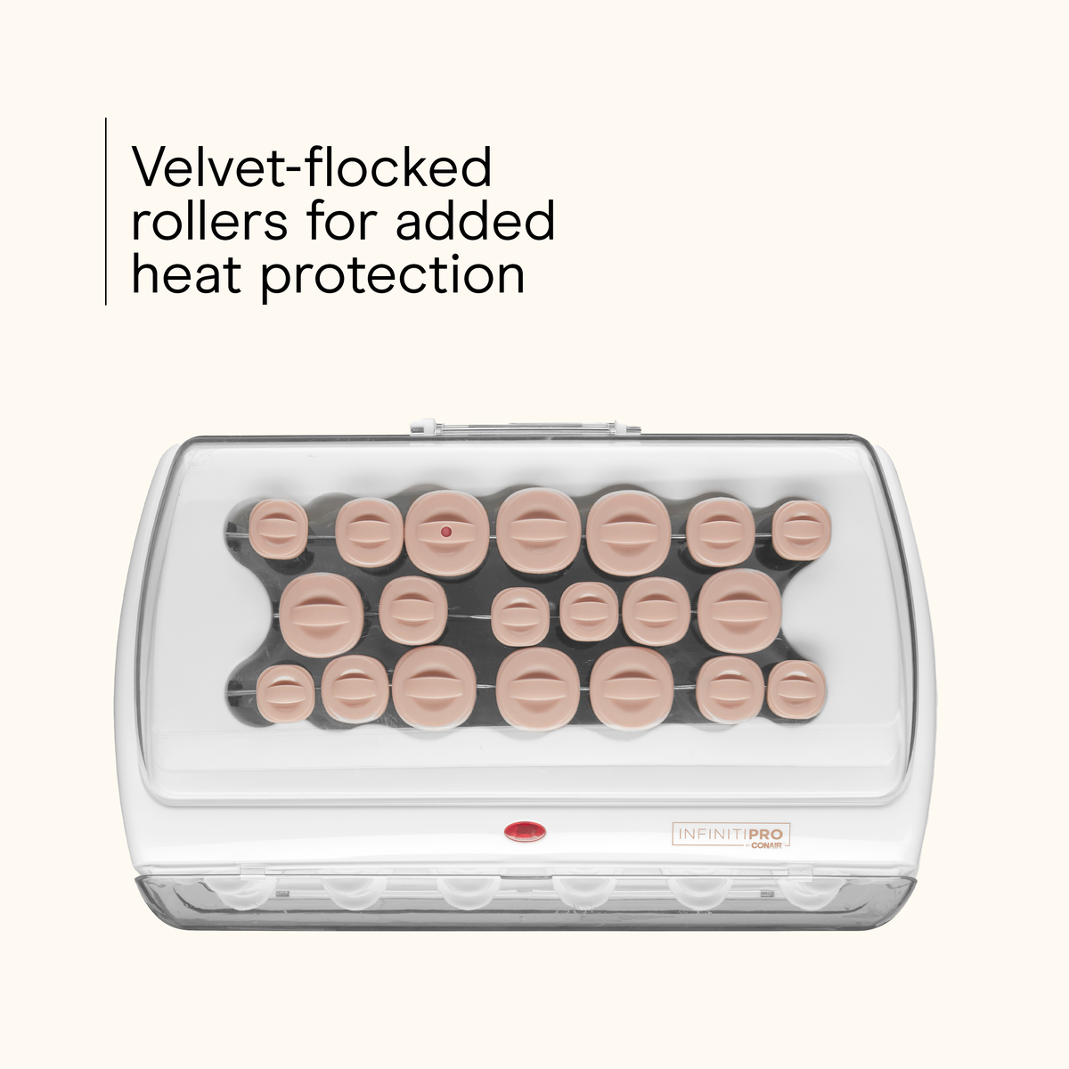 Ceramic Flocked Hot Rollers