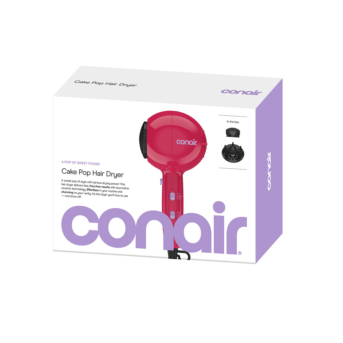 Secador de cabello Cake Pop, grande 3