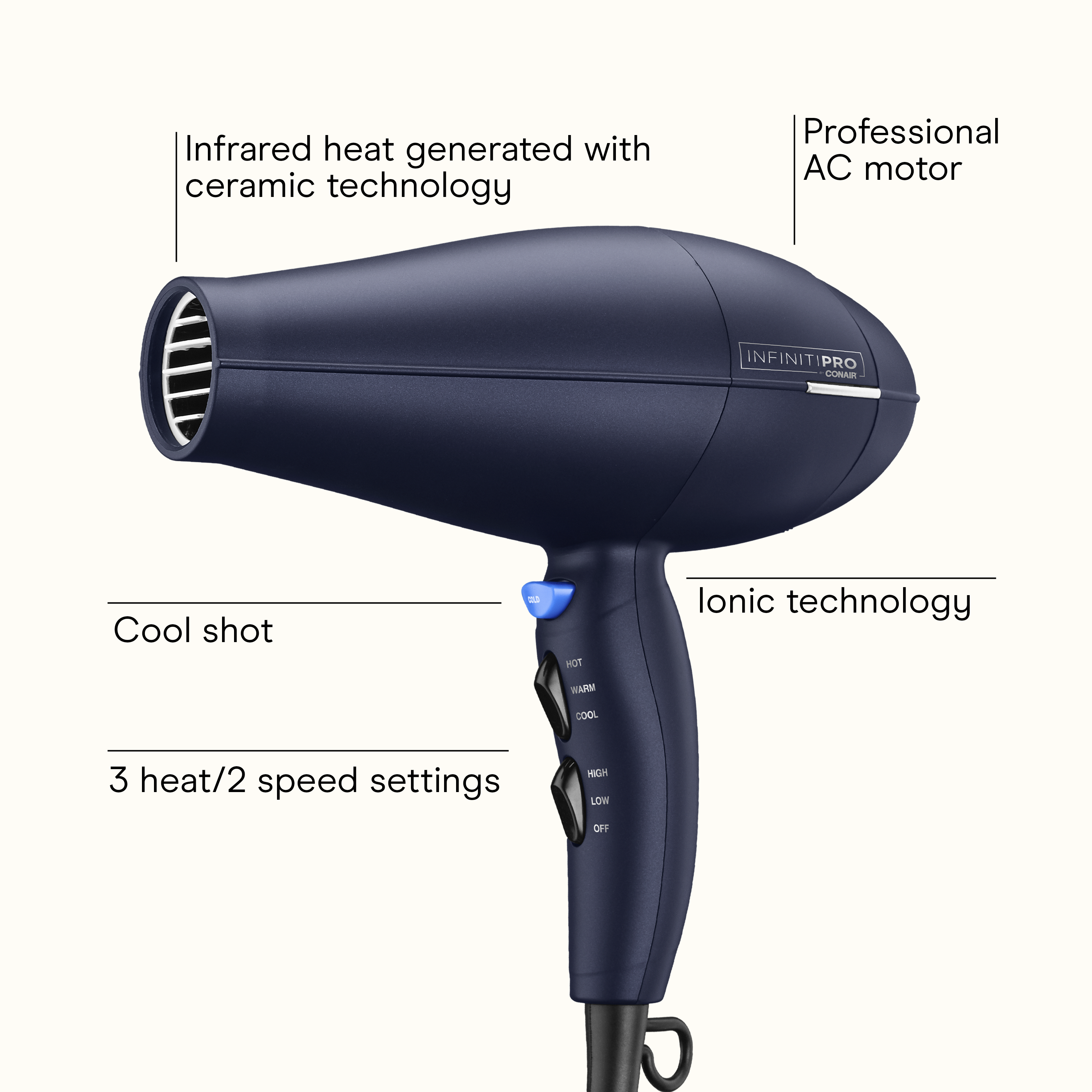 INFINITI PRO CONAIR™ Natural Texture Styling System
