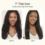 Plancha alisadora de 1 in con tecnología iónica doble SmoothWrap® de INFINITI PRO CONAIR™