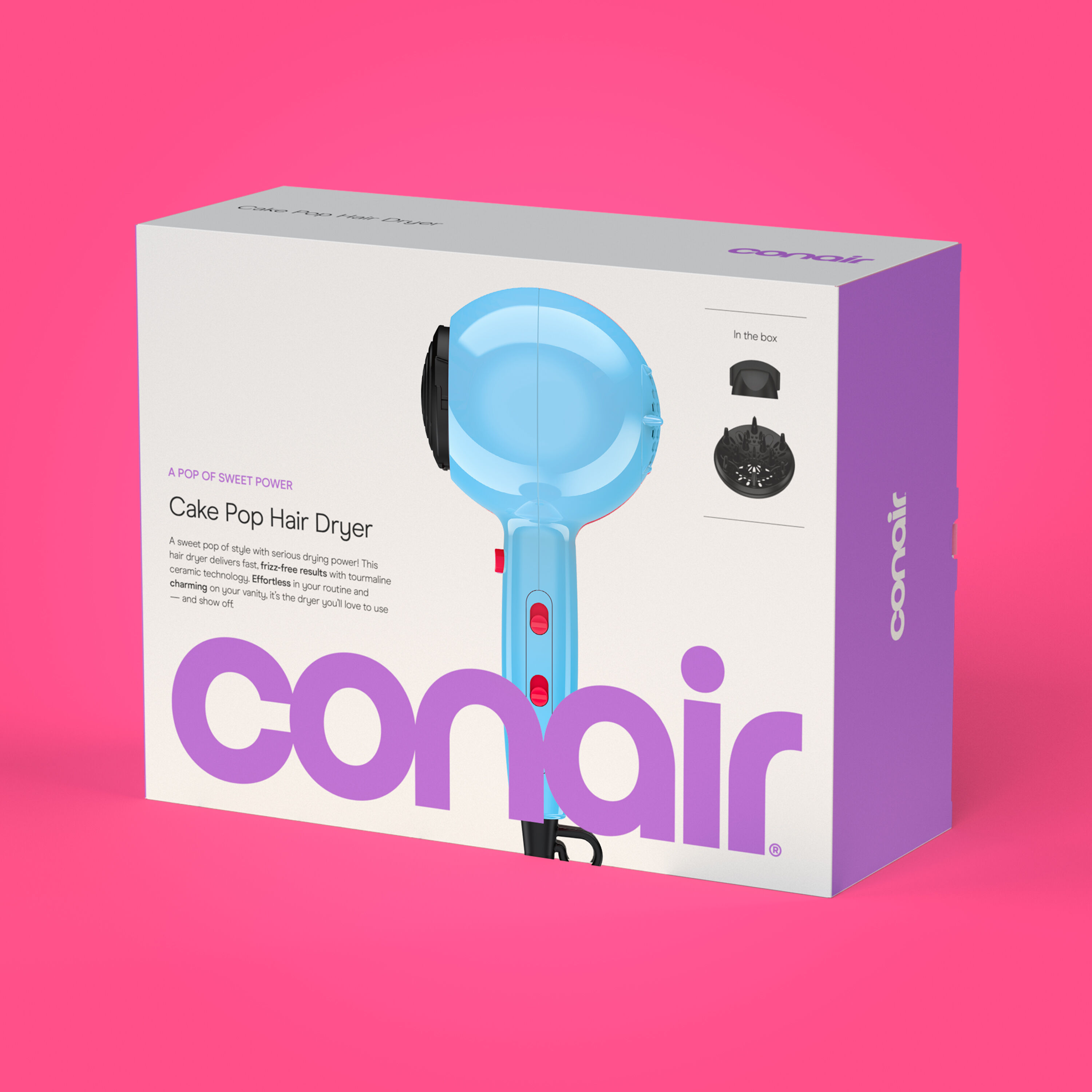 Cake Pop Hair Dryer  large