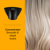 Style & Shine Natural Crystal Collection Hair Dryer
