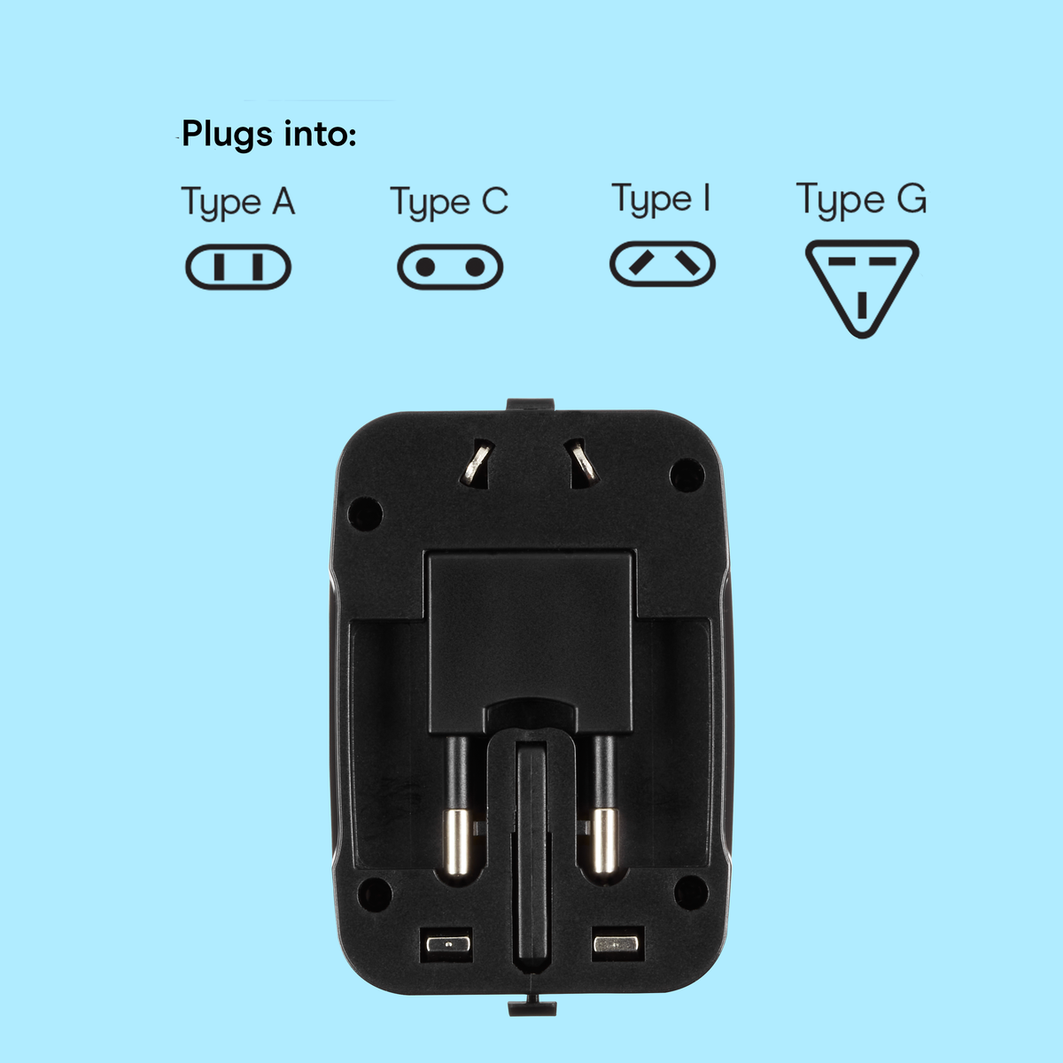 Adaptador ​​​​​​​de viaje universal