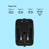 Adaptador ​​​​​​​de viaje universal