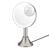 LED-Lighted Handheld Rechargeable Mirror