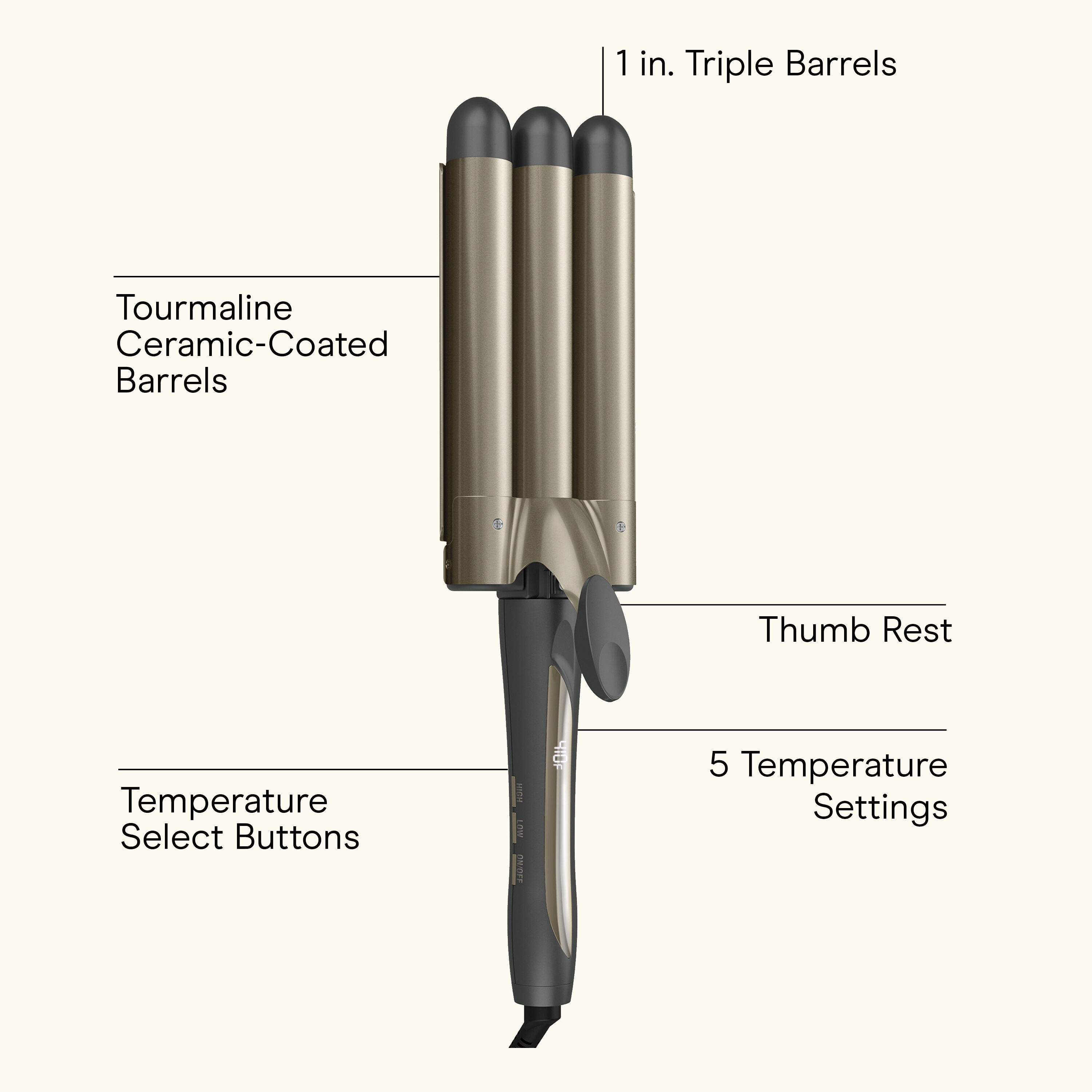 INFINITI PRO CONAIR&trade; Triple Barrel Waver  large