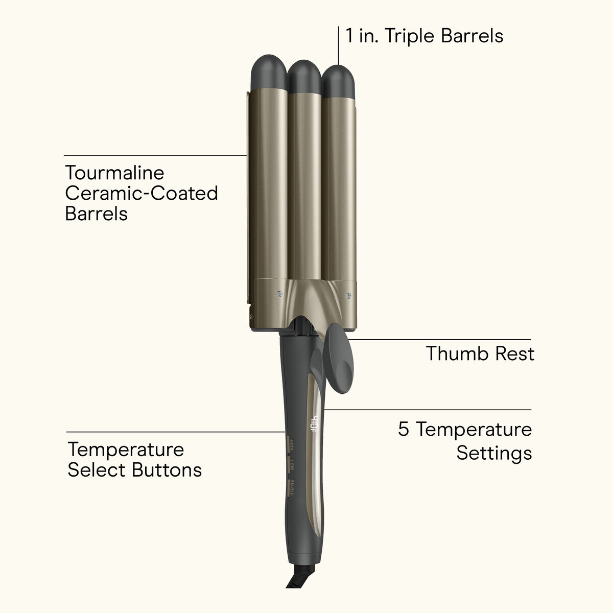 INFINITI PRO CONAIR&trade; Triple Barrel Waver