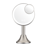 LED-Lighted Handheld Rechargeable Mirror