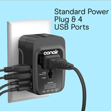 Adaptador ​​​​​​​de viaje universal