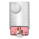 Espejo LED para redes sociales Hollywood
