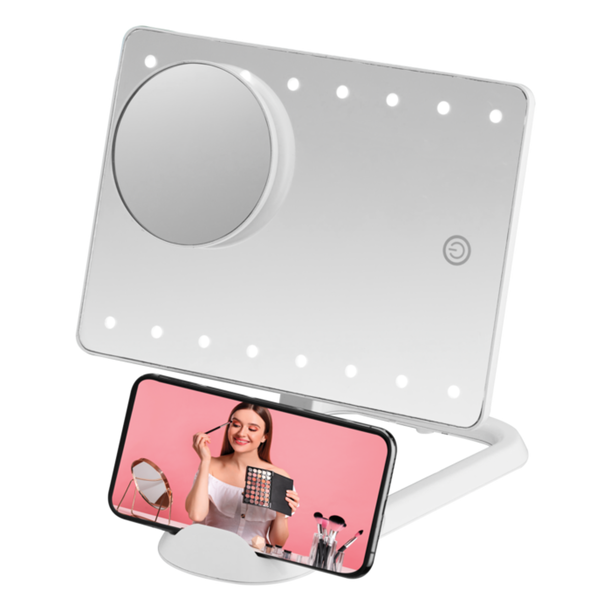 Espejo LED para redes sociales Hollywood