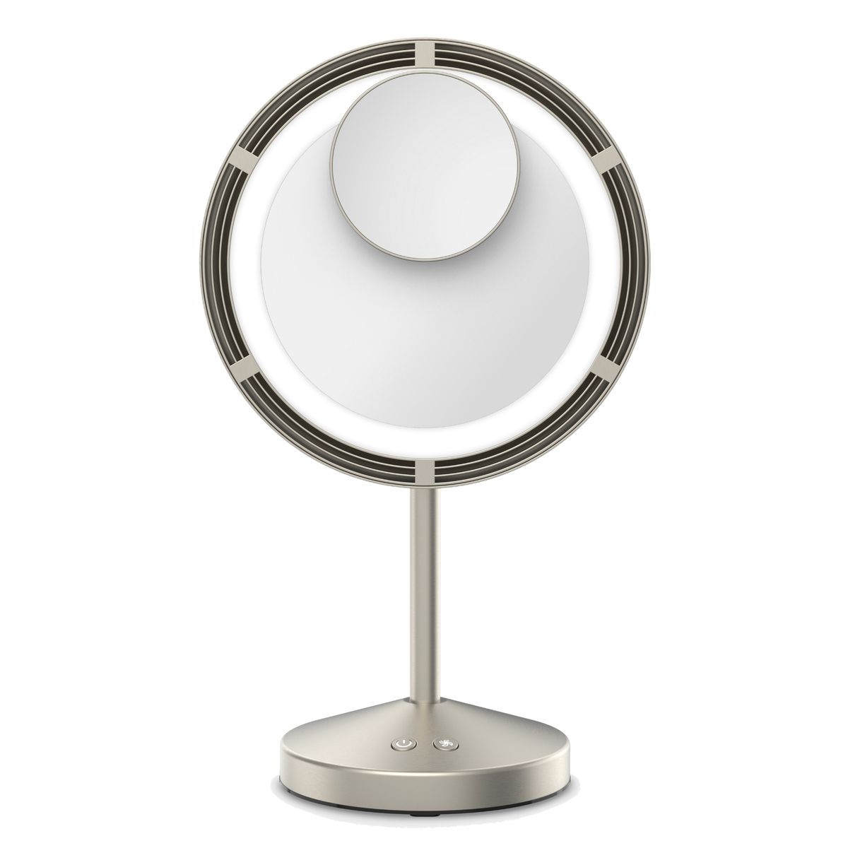 Espejo LED con ventilador y zoom, grande 1
