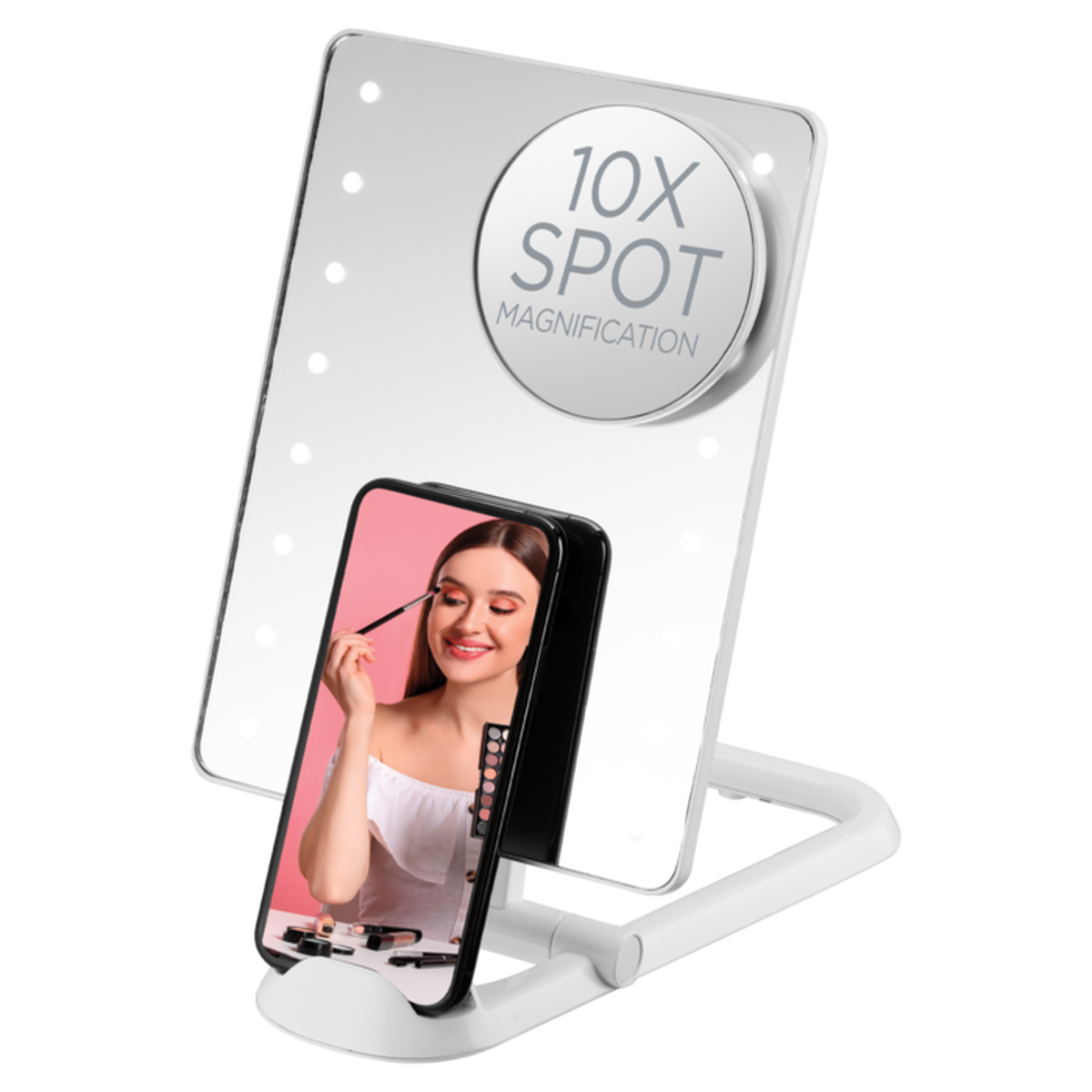 Espejo LED para redes sociales Hollywood