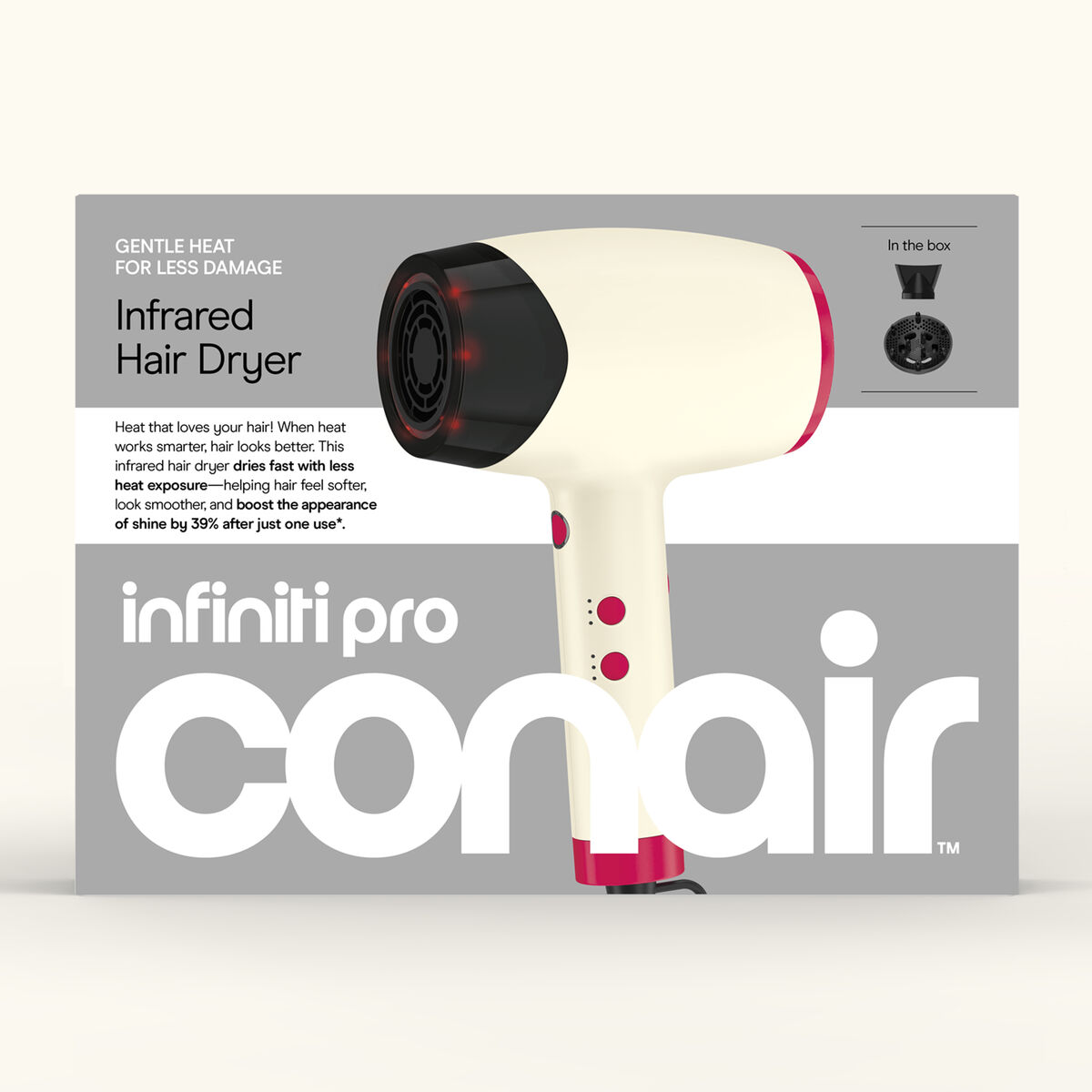 LED Infrared Heat Hair Dryer  large 10