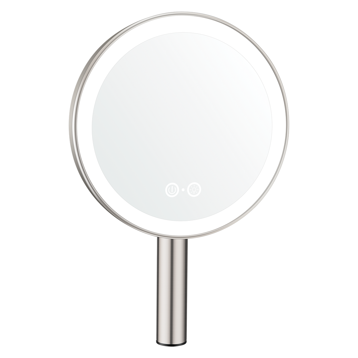 LED-Lighted Handheld Rechargeable Mirror