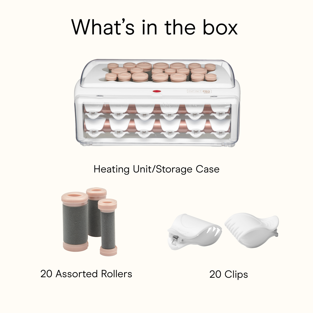 Ceramic Flocked Hot Rollers