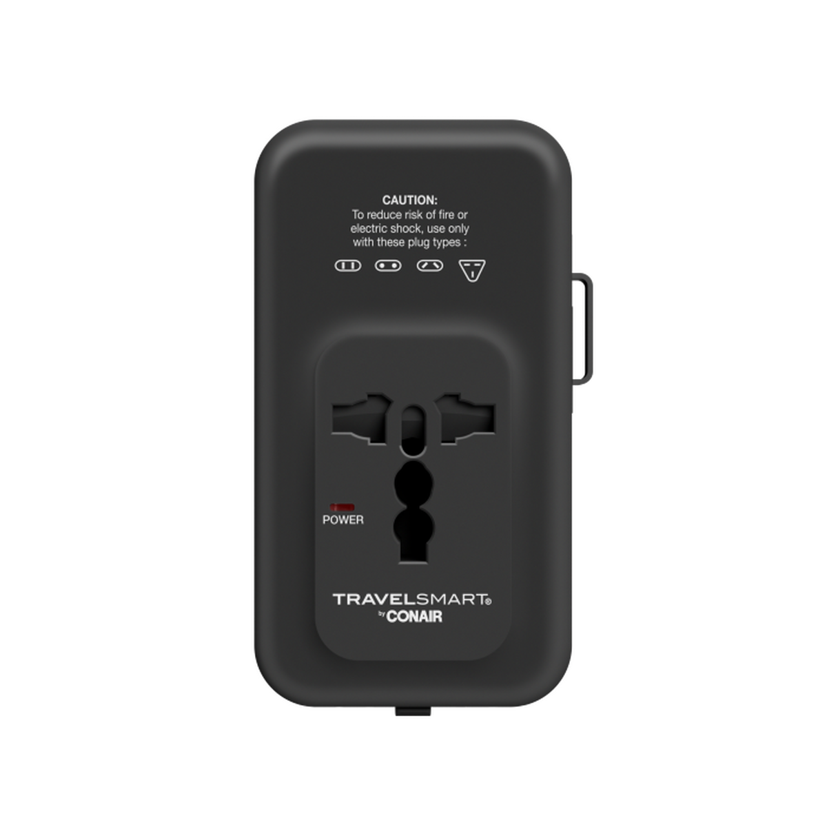 Adaptador de viaje universal con cable de carga