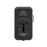Adaptador de viaje universal con cable de carga