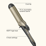 Tenaza de 1¾ in con cerámica/turmalina INFINITI PRO CONAIR™