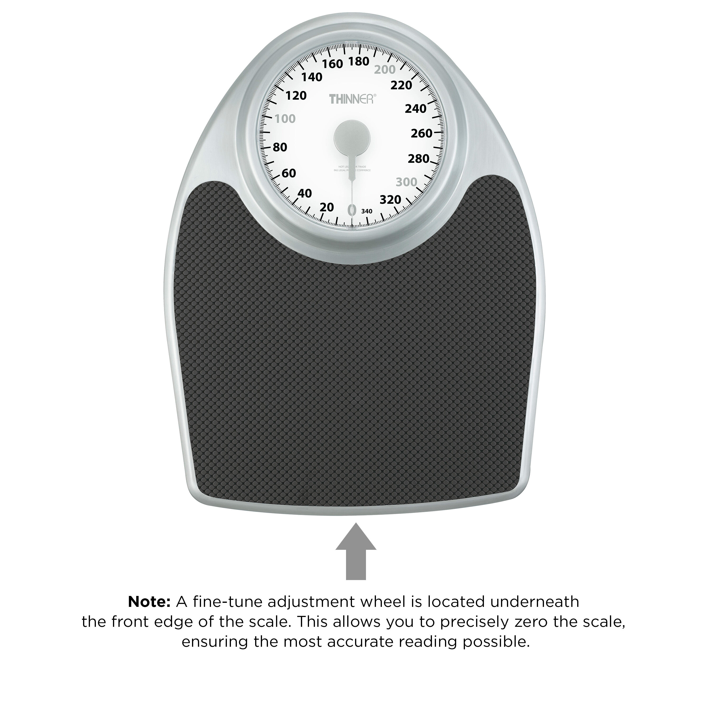 Extra-Large Dial Analog Precision Scale, , hi-res image number 3.0