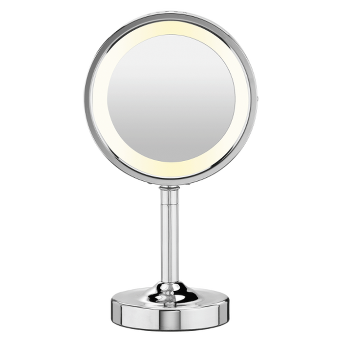 Conair DoubleSided Lighted Round Mirror