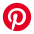 Ícono del logo de Pinterest