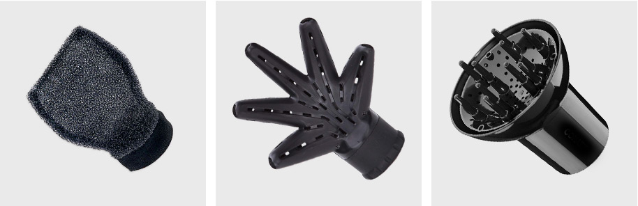 Sock or mitt diffuser, hand diffuser and cup diffuser