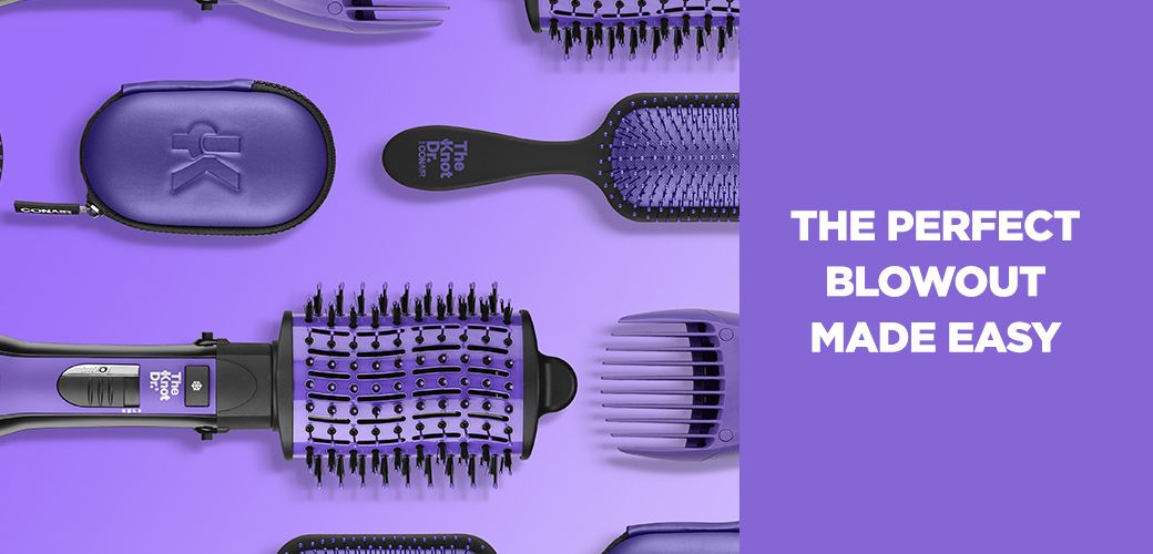 Learn more about InfinitiPRO by Conair® The Knot Dr.® All-In-One Dryer Brush (BC116R)