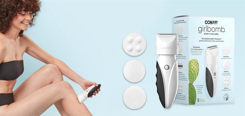 IMAGE: The GIRLBOMB Shaver & Body Polish Kit