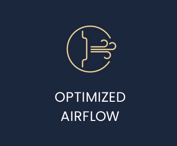 Optimized airflow