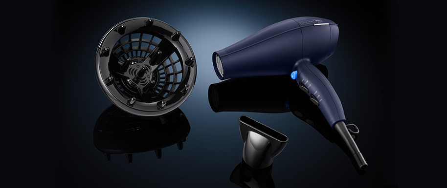 The Conair® 600 Hair Dryer with Advanced Diffuser and Concentrator