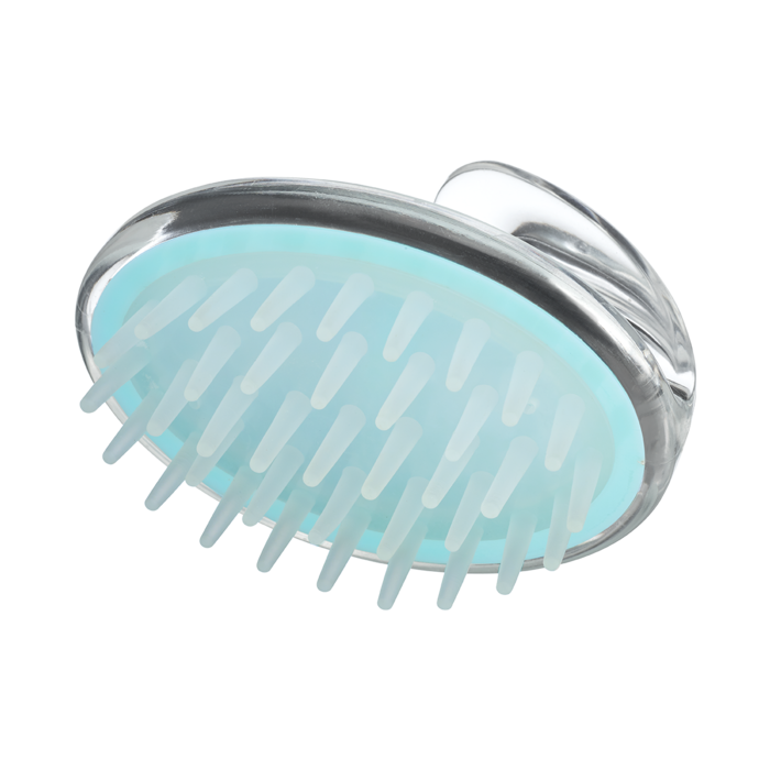Cepillo masajeador de cuero cabelludo para usar con champú, imagen grande número 0