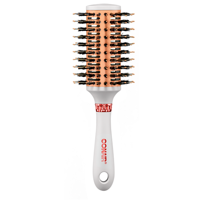 Cepillo redondo de cerdas mixtas para brushing en cabello con frizz, imagen grande número 0