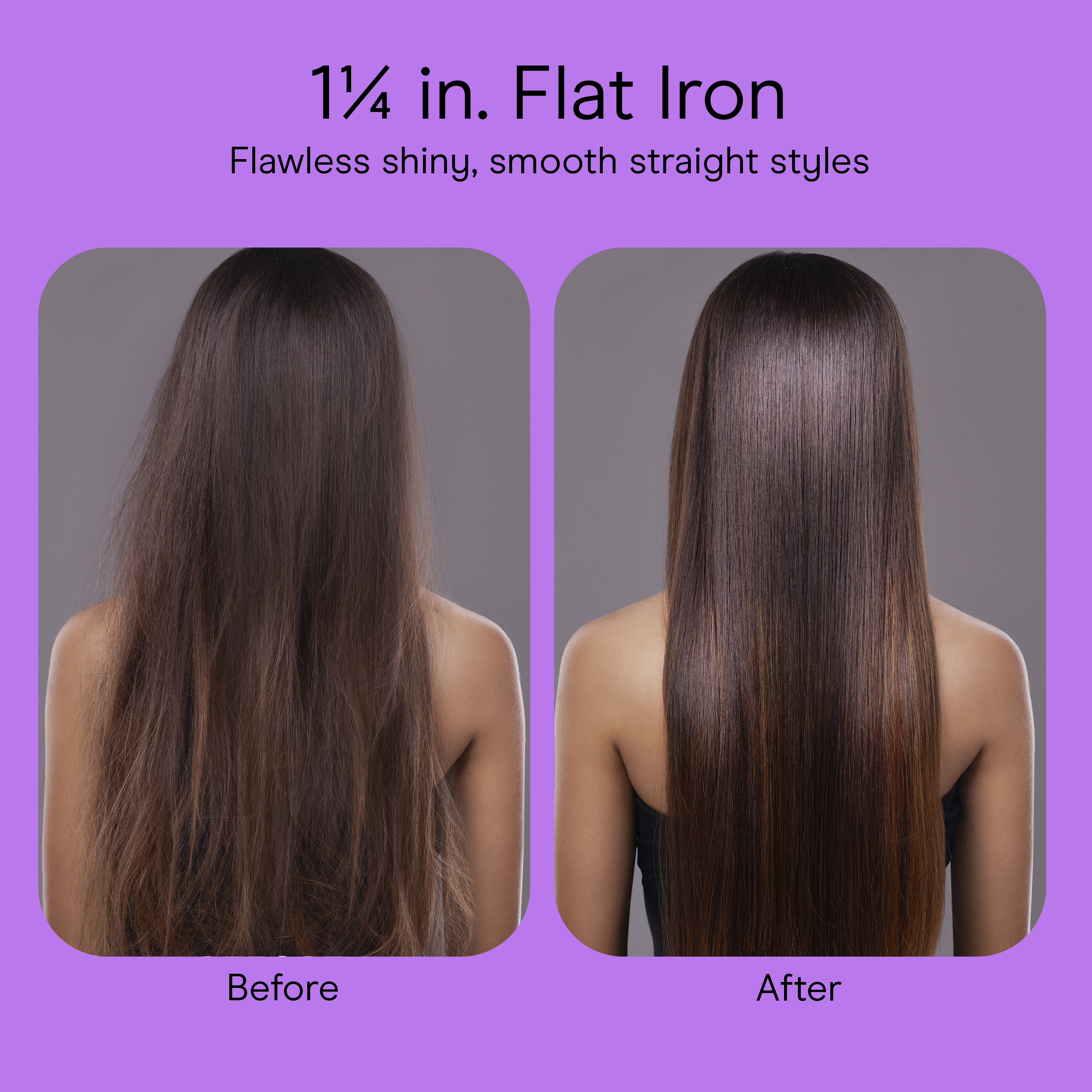 Plancha alisadora de 1¼ in con cerámica/turmalina, imagen grande número 4.0