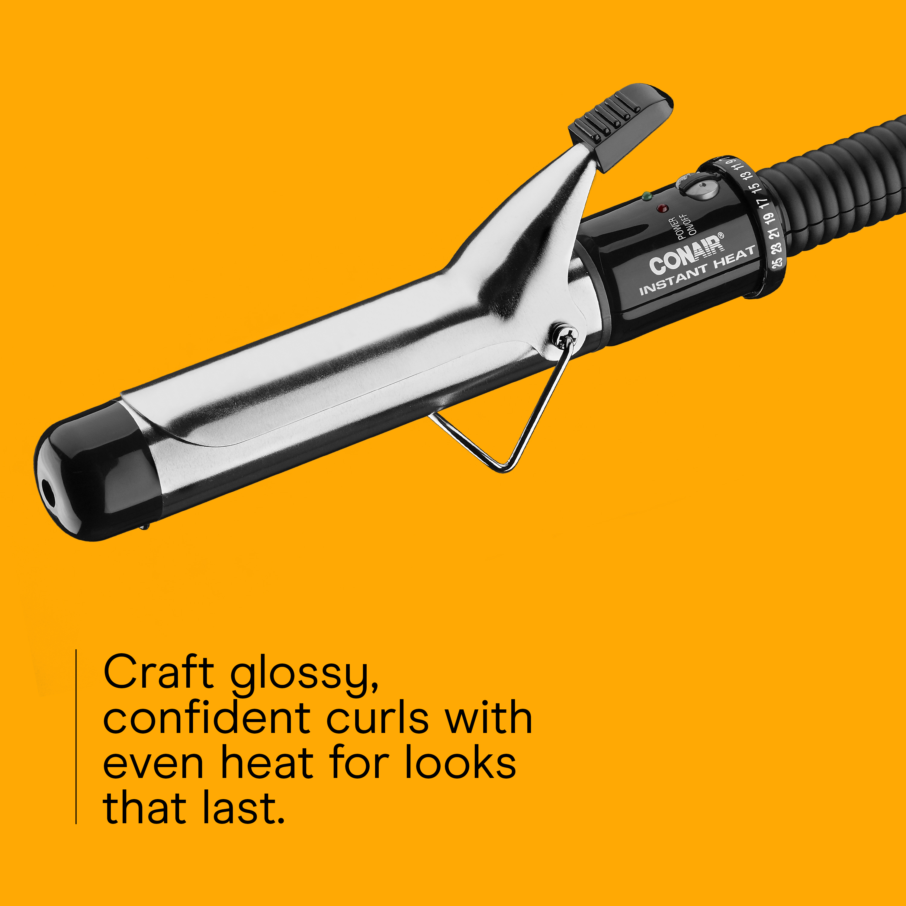 Instant Heat 1&frac14;-inch Curling Iron,,large image number 2.0