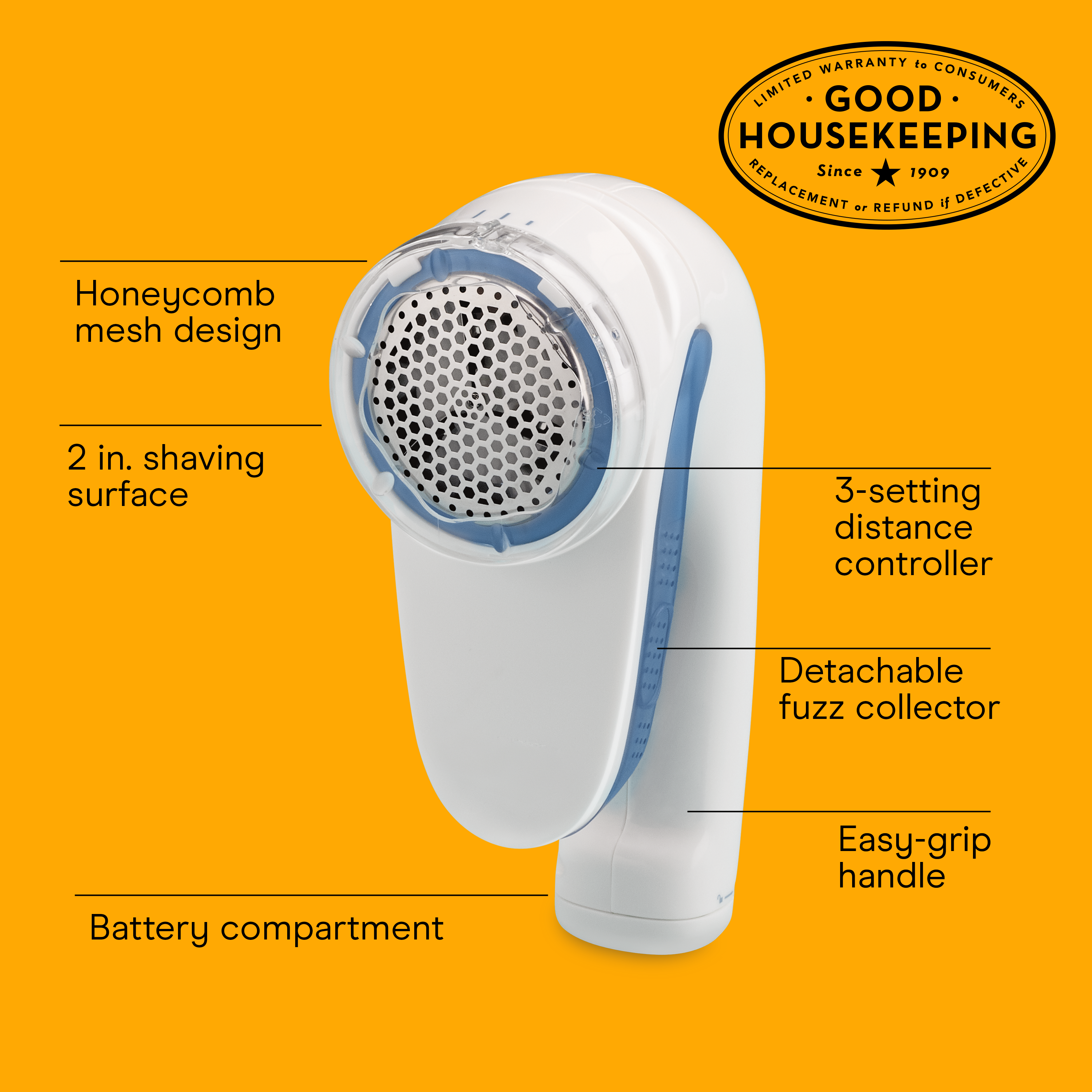 Battery-Operated Fabric Shaver,,large image number 1.0