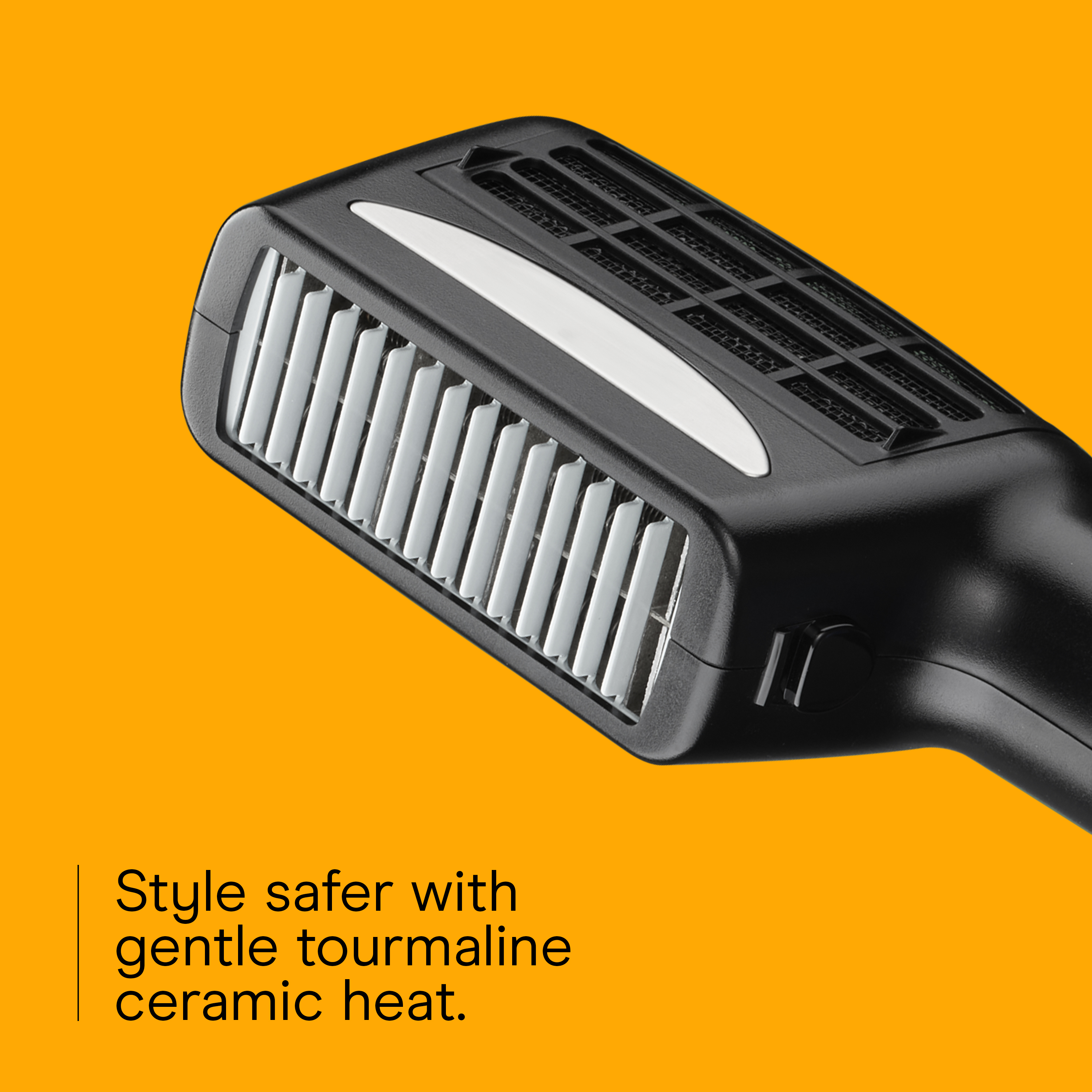 Detangle, Straighten & Volumize, 3-in-1 Ceramic Styling Hair Dryer,,large image number 2.0