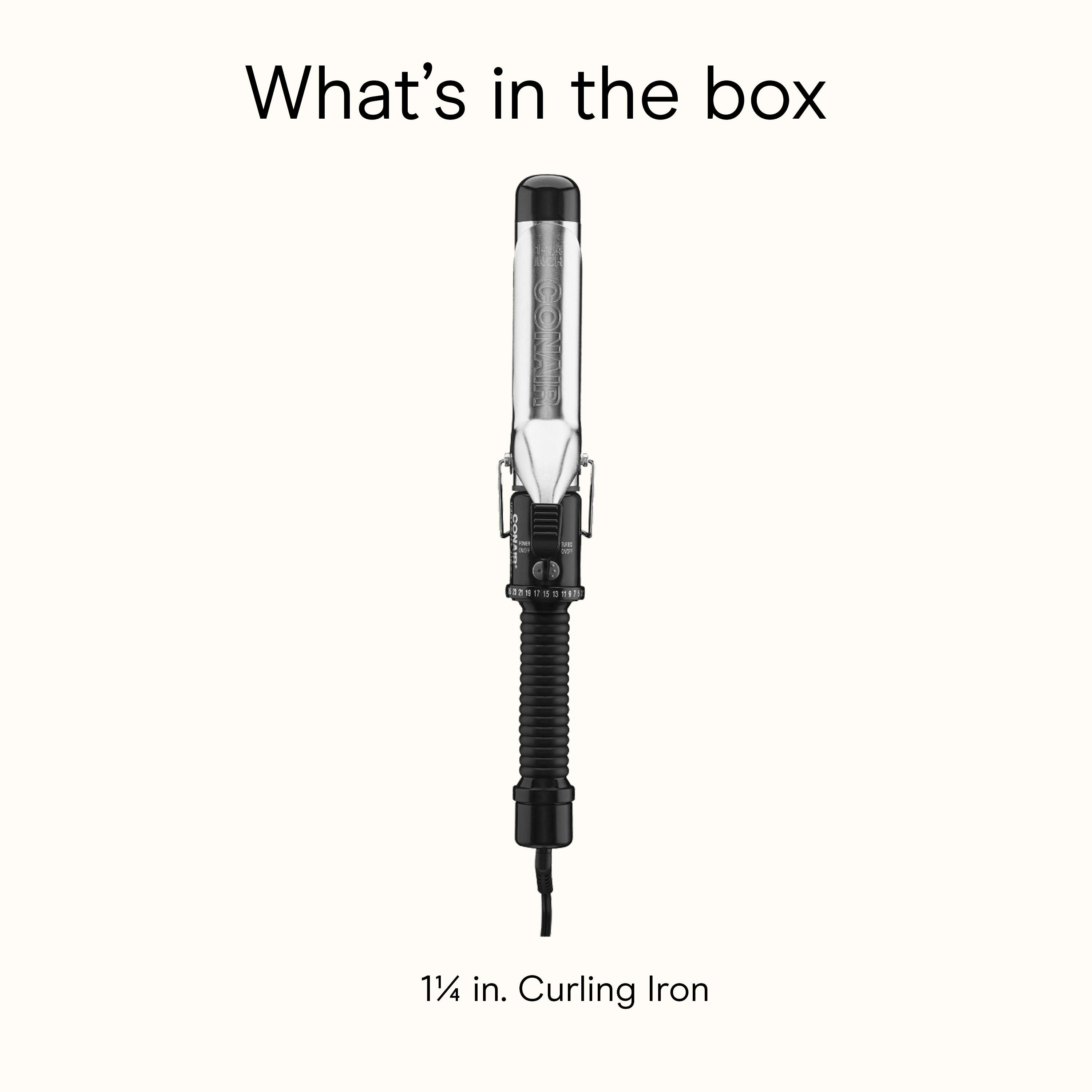 Instant Heat 1&frac14;-inch Curling Iron,,large image number 5.0