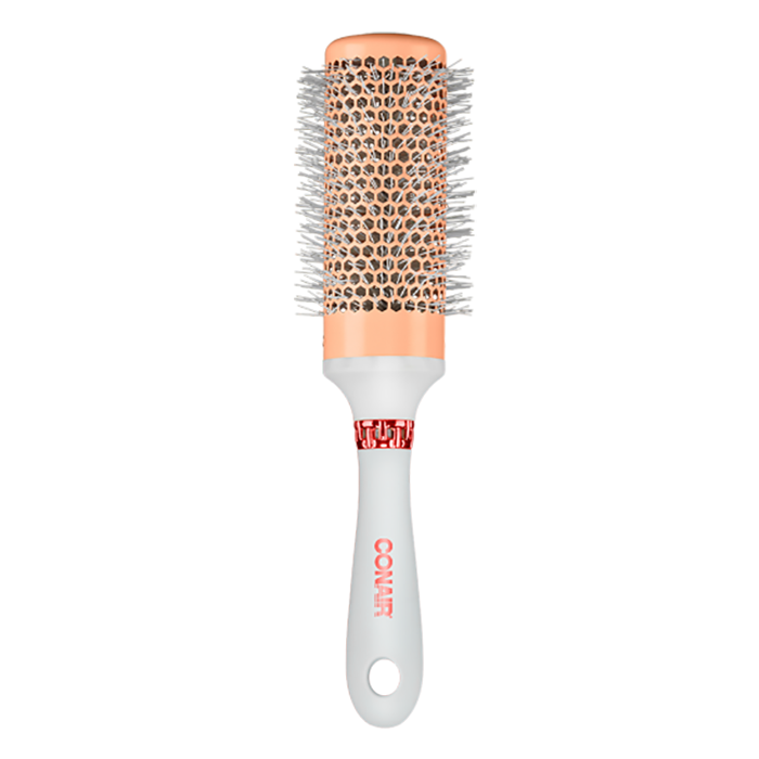 Cepillo redondo térmico para brushing en cabello con frizz