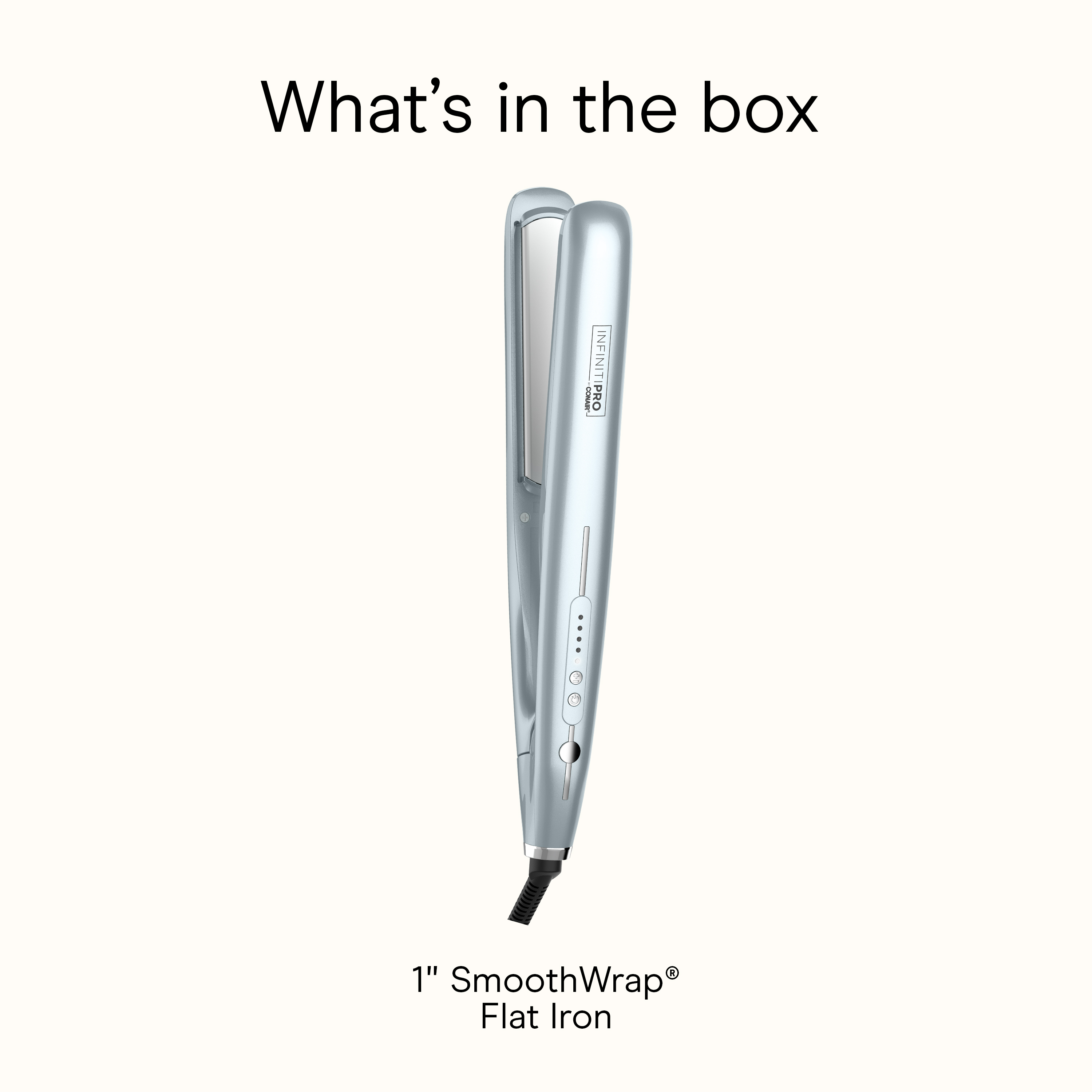 Plancha alisadora de 1 in con tecnología iónica doble SmoothWrap® de INFINITI PRO CONAIR™, imagen grande número 5.0