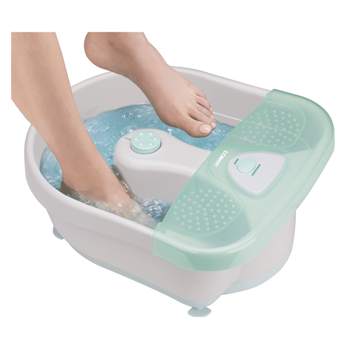 Foot Spa with Heat, Bubbles and 3 Attachments image number 2