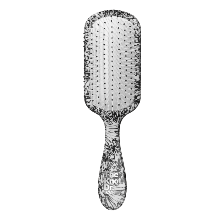 The Pro Brite Black and White Floral Brush image number 0