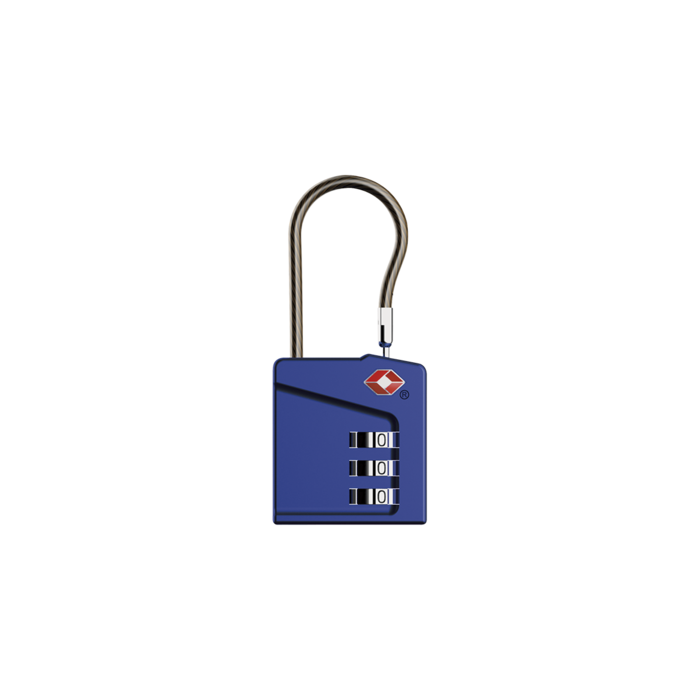 Magnifying Padlock – Blue image number 0