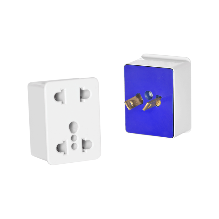 DUAL-OUTLET ADAPTER PLUG - No./So. America, Australia, Caribbean, Japan and New Zealand
