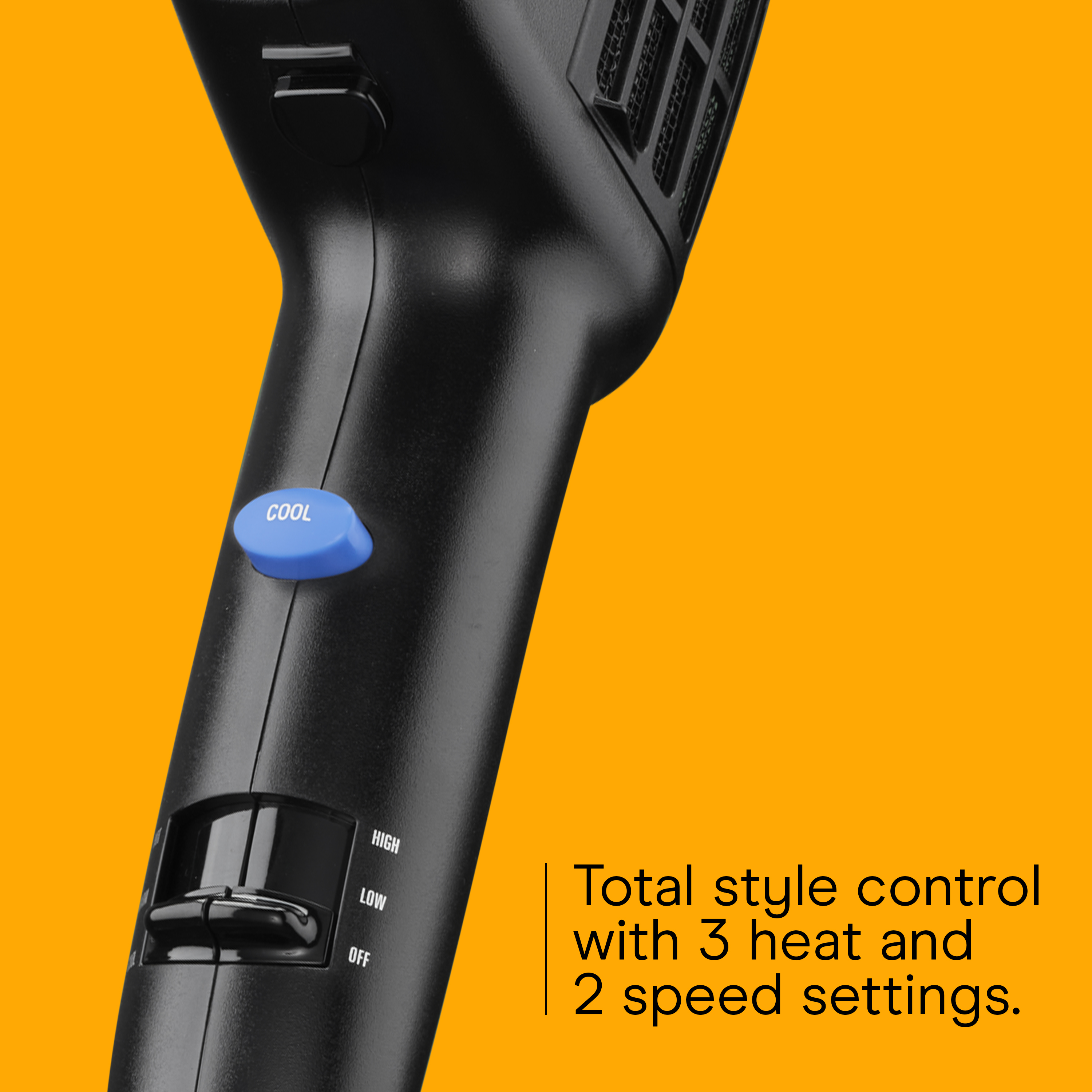 Detangle, Straighten & Volumize, 3-in-1 Ceramic Styling Hair Dryer, , large image number 3.0